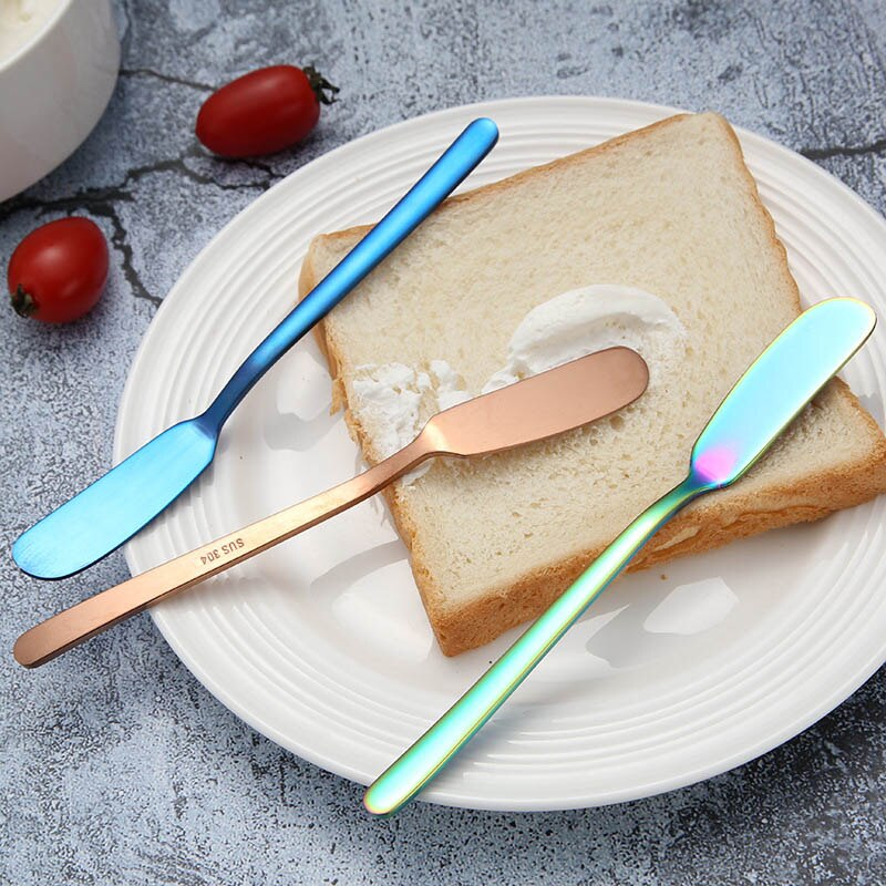 Butter Knife Multifunction Cheese Grater Stainless Steel Breakfast Tool Jam Spreaders Western Cutlery Dessert Spatula