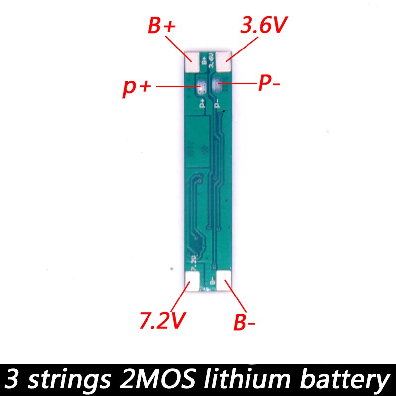 LiitoKala printplaat 3 S 12 V 18650 10A BMS 10.8 V 11.1 V 12.6 V spanning bescherming boord lithium -ion lithium batterij bescherming