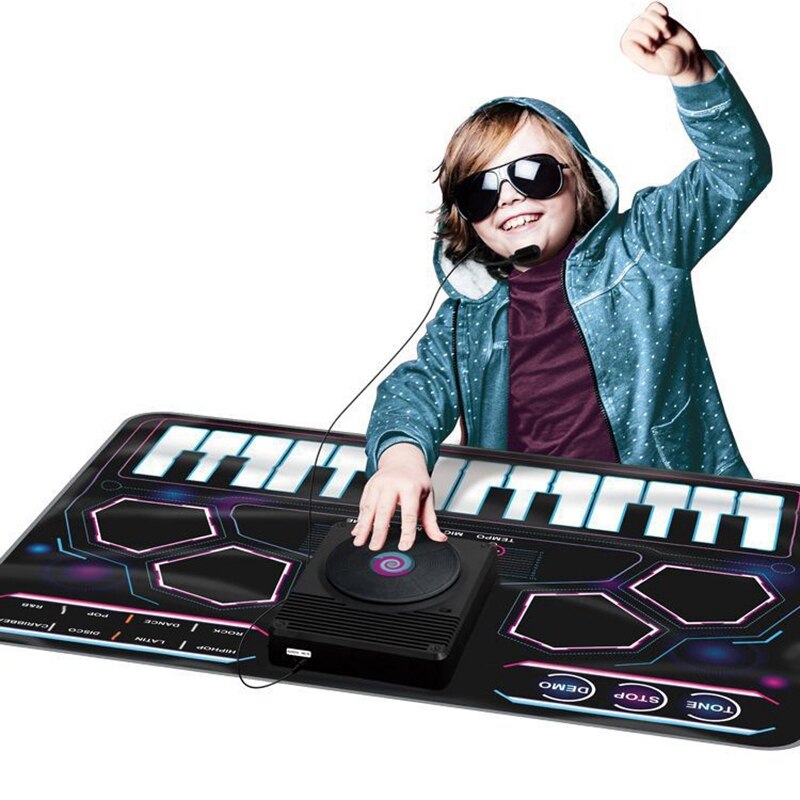 Dj Muziek Deken, Puzzel, Elektronische Orgel, Leren Disc Machinedrum Elektronische Deken Multifunctionele 8 Tones