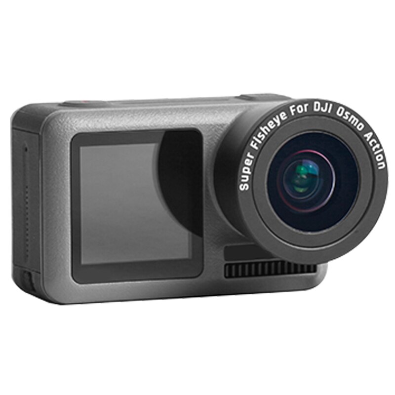 Onderwater Sport Camera Externe Optische Glas Fisheye Lens Voor Osmo Action