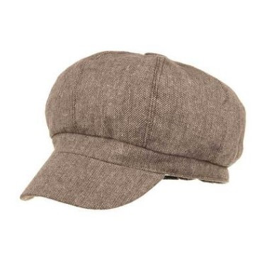 SILOQIN Women's Cap Style Cotton Cloth Newsboy Caps Mujer Gorras Planas Simple Octagonal Hat Brands Sombrero Flat Cap: khaki