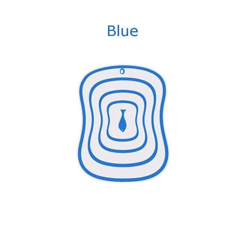 Kitchen Non-slip Chopping Blocks Tool Flexible Transparent Cutting Board Kitchen PP Cutting Boards Classification Chopping Board: 300x200x15mm / Blue