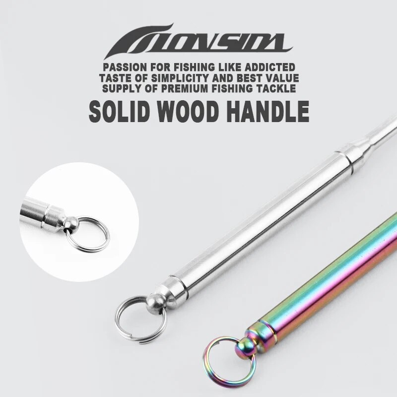 2024 Vissen Unhook Blind Poke Deep Throat Onthaak Roestvrij Stalen Handvat Vissen Haak