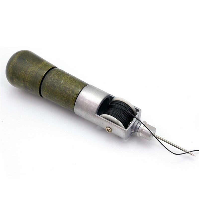 Leather Craft Sewing Machine Diy Sewing Kits Leather Craft Stitching Hand Sewing Tool Set For Beginner: Green