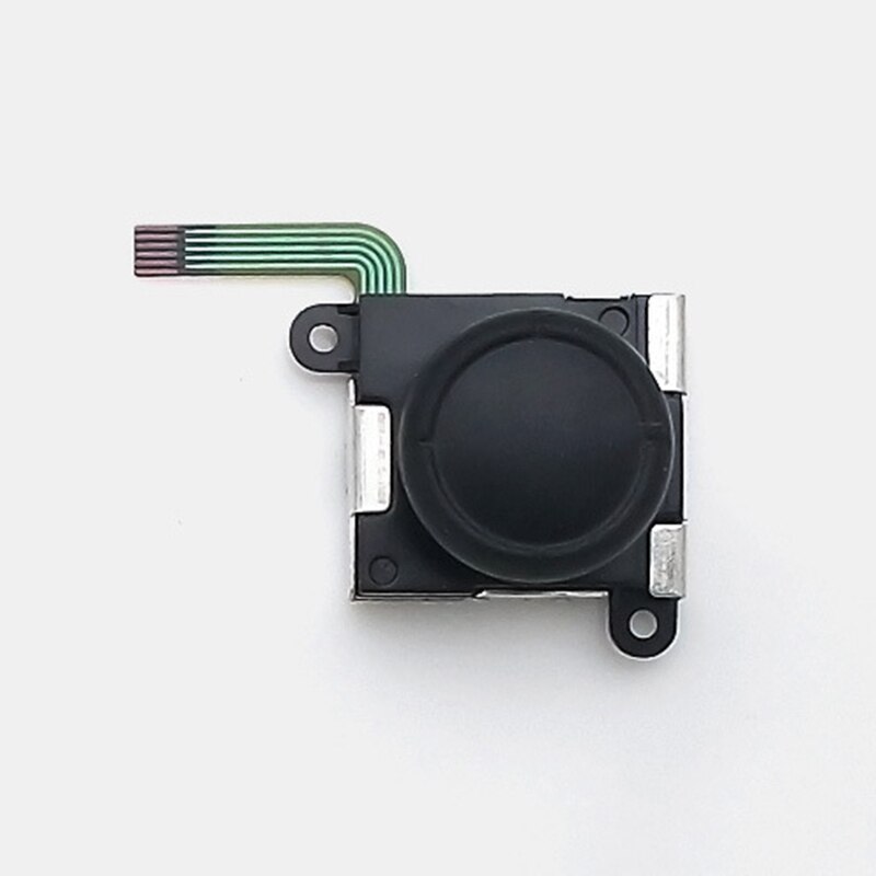 6 stk udskiftning 3d analog rocker joystick til nintendo switch controller ns gamepad joycon game pad