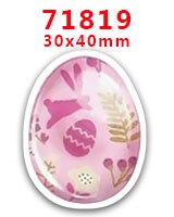 Resinas de Pascua de 10 piezas para lazos de pelo, artesanía de resina plana, personalizada, para decoraciones de teléfono, PR71337: PR71819
