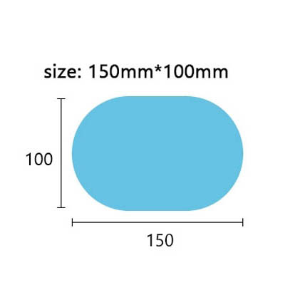 2PCS/SET Car Mirror Window Clear Film Anti Dazzle Car Rearview Mirror Protective Film Waterproof Rainproof Anti Fog Car Sticker: 150