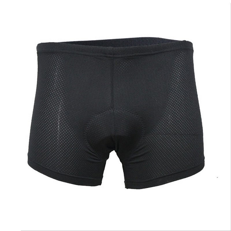 Män 3d vadderade cykelunderkläder shorts & rumpskydd av skum andas snabbtorkande utomhus sport cykel underkläder trosor