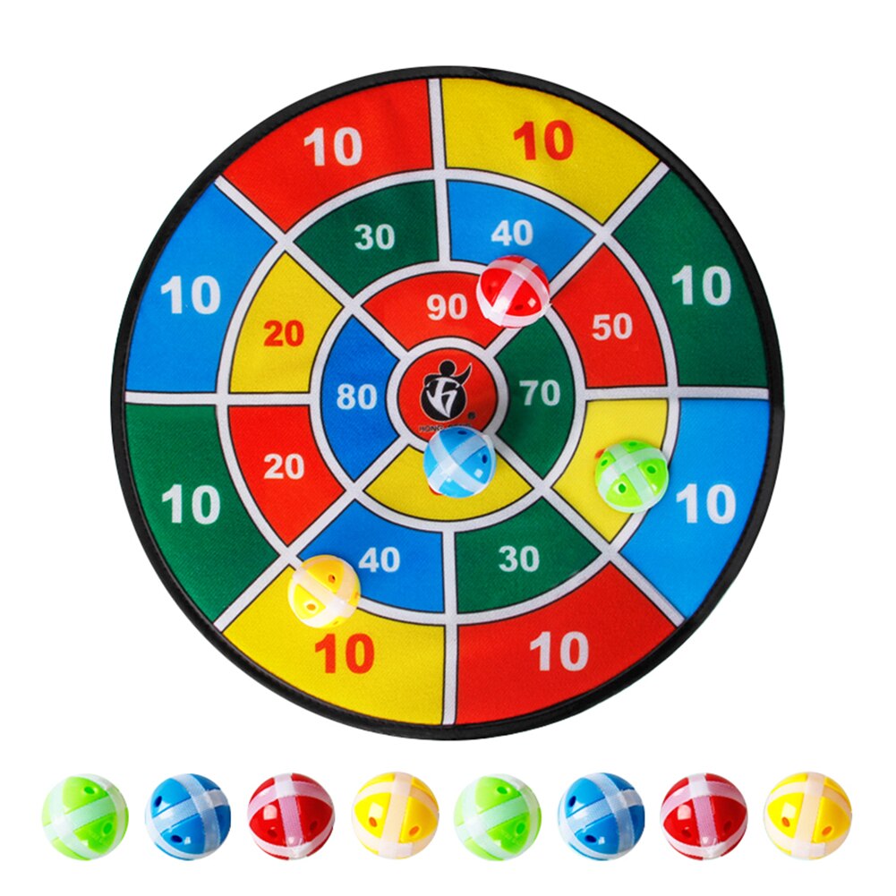 Pelota pegajosa, tablero de dardos, juego de césped familiar, juguetes para niños, sacos de arena para niños, bola para lanzar al aire libre, interacción entre padres e hijos