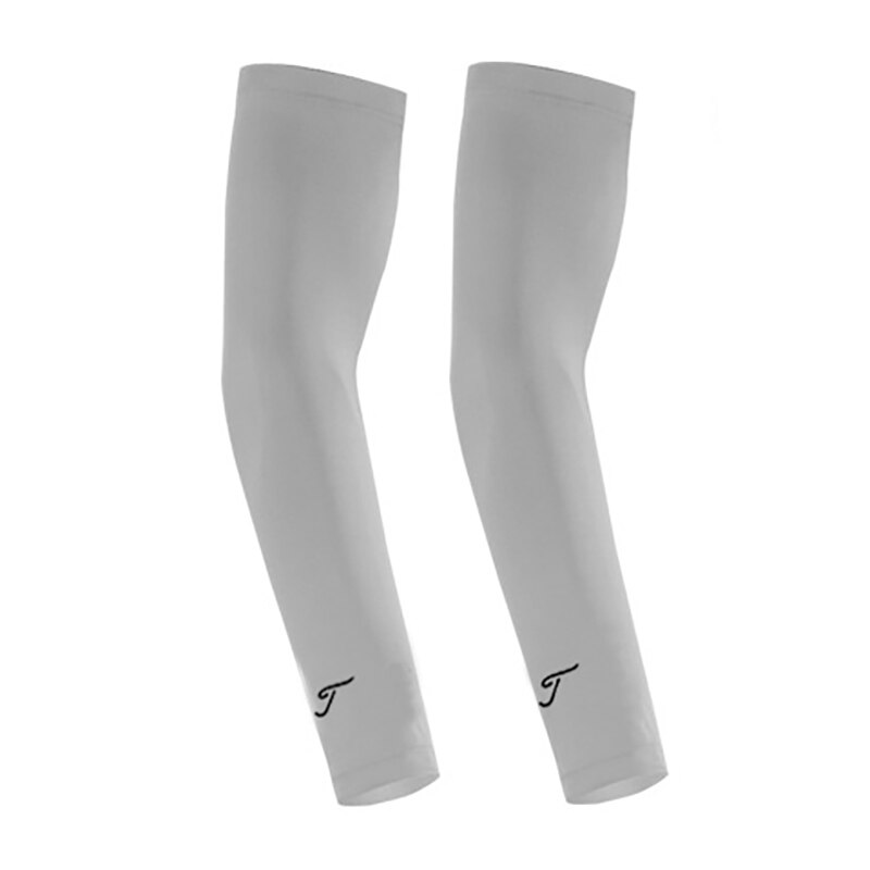 Golf Ice Silk Sleeve Summer Sunscreen Men And Women UV Protection Sports Outdoor Travel: gray / XXL