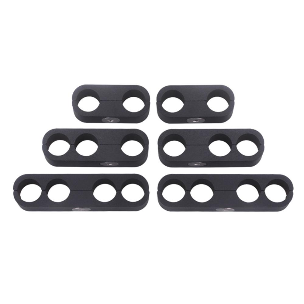 Line separator Billet Aluminum 7 8 9.5mm Spark Plug Wire Separators Dividers Looms Fits SBC350 #1203