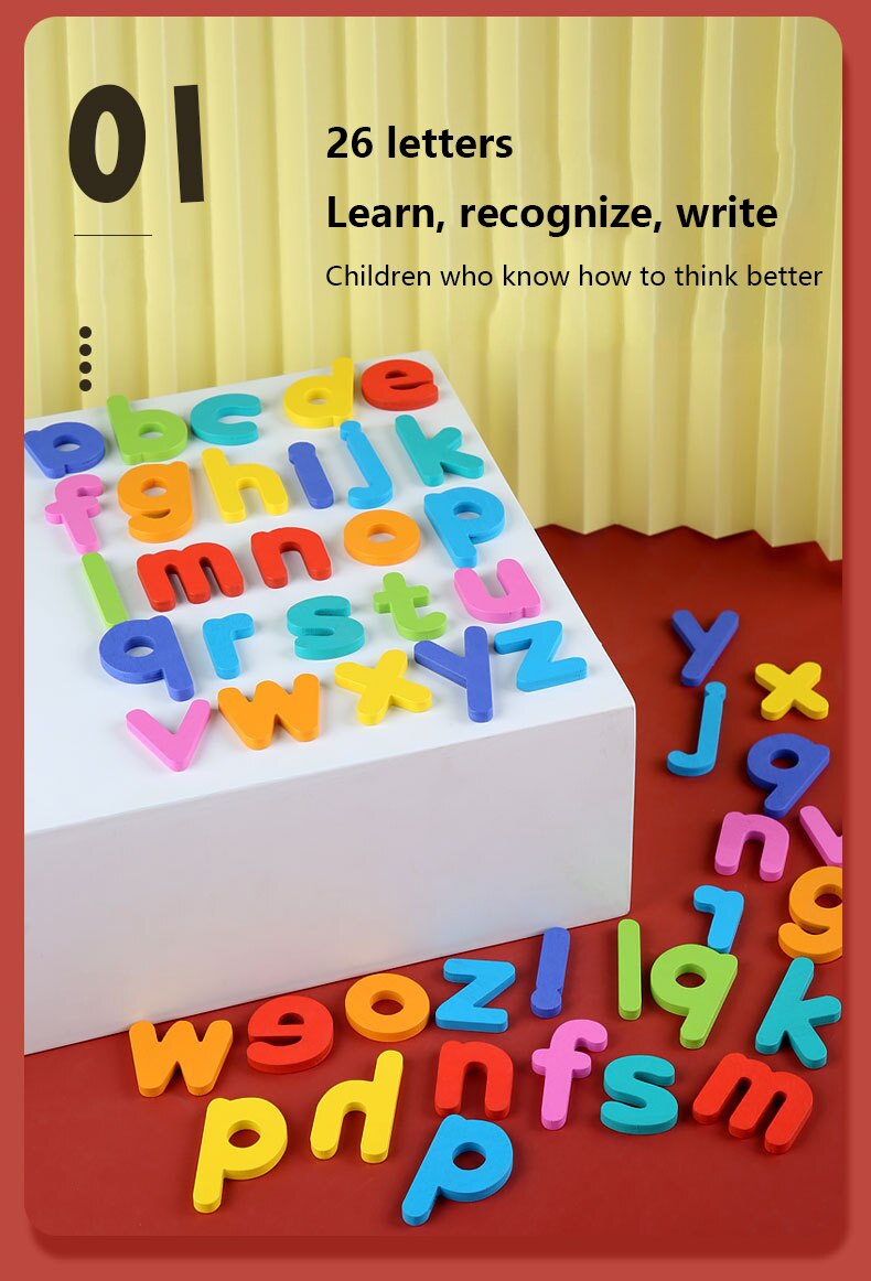 Baby Kids Jongen Meisje Kleur Houten Blokken Brief Woord Spelling Praktijk Spel Speelgoed Leren Engels Letters Spelling Kaart Woord Speelgoed