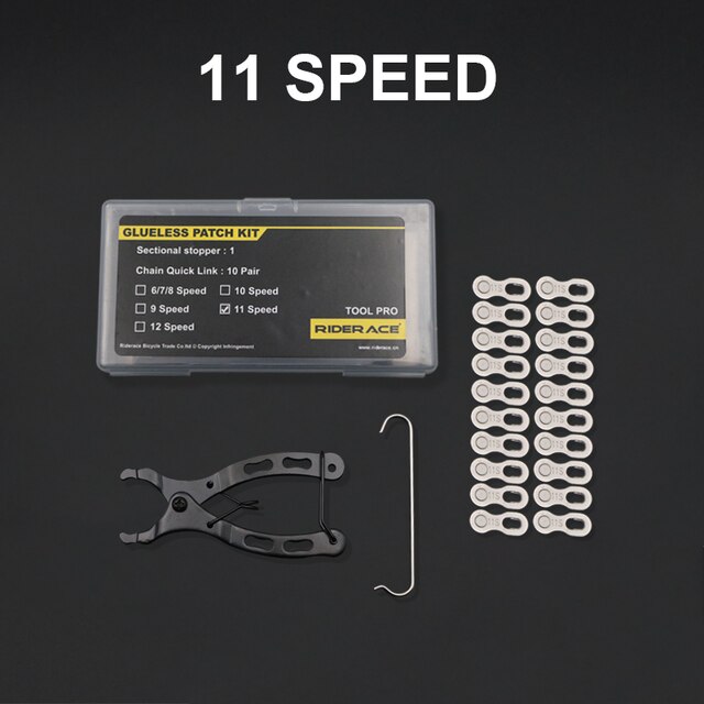 10 pairs Bicycle Chain Connector Quick Link Lock Set Road Bike Joint Magic Buckle Master Cycling Part For 6 7 8 9 10 11 12 Speed: Burgundy