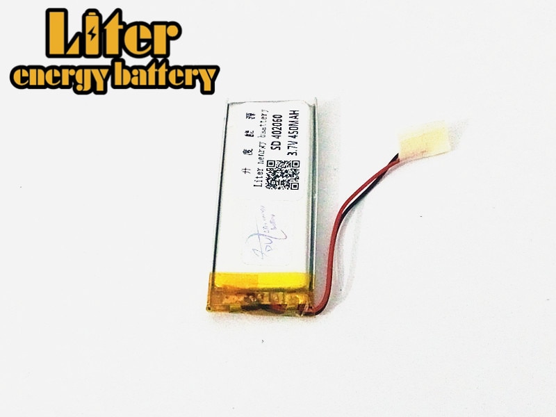 3.7V 450mAh 402060 382060 Lithium Polymer Li-Po li ion Rechargeable Battery cells For Mp3 MP4 MP5