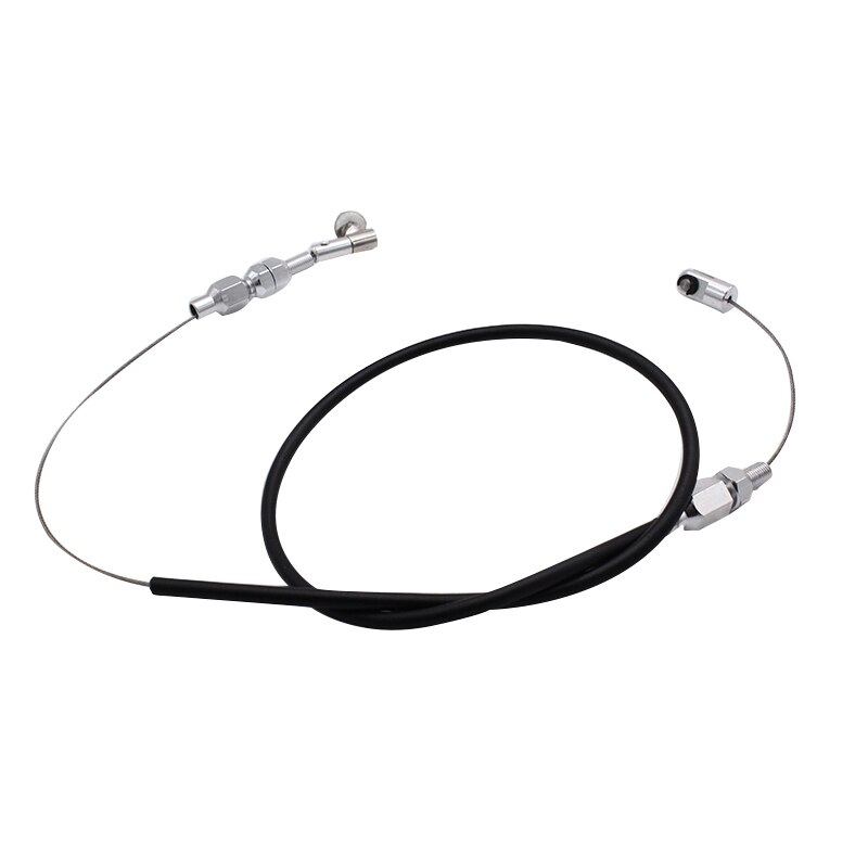Stainless Steel Braided 24" Throttle Cable Universal Throttle Cable for Car TD326: Default Title