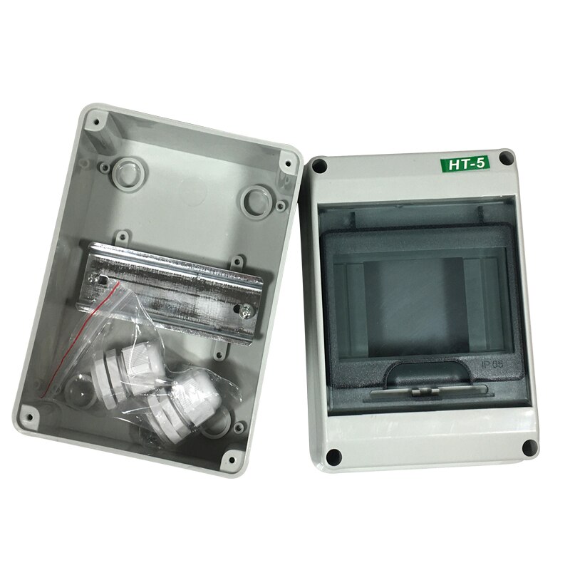 Air switch box HT-5 circuit waterproof distribution box Strong electric wiring box Lighting box empty open box plastic