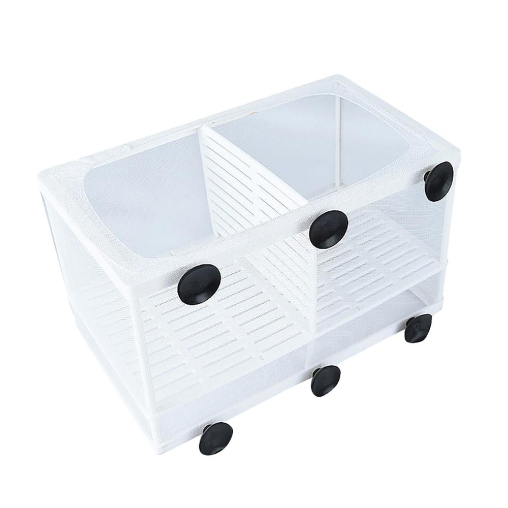 Poisson BreedingHatcher Net 1 Pièces Pisciculture Incubateur Suspendu Filet Maille L'écloserie Boîte D'isolement Pour Aquarium Accessoire