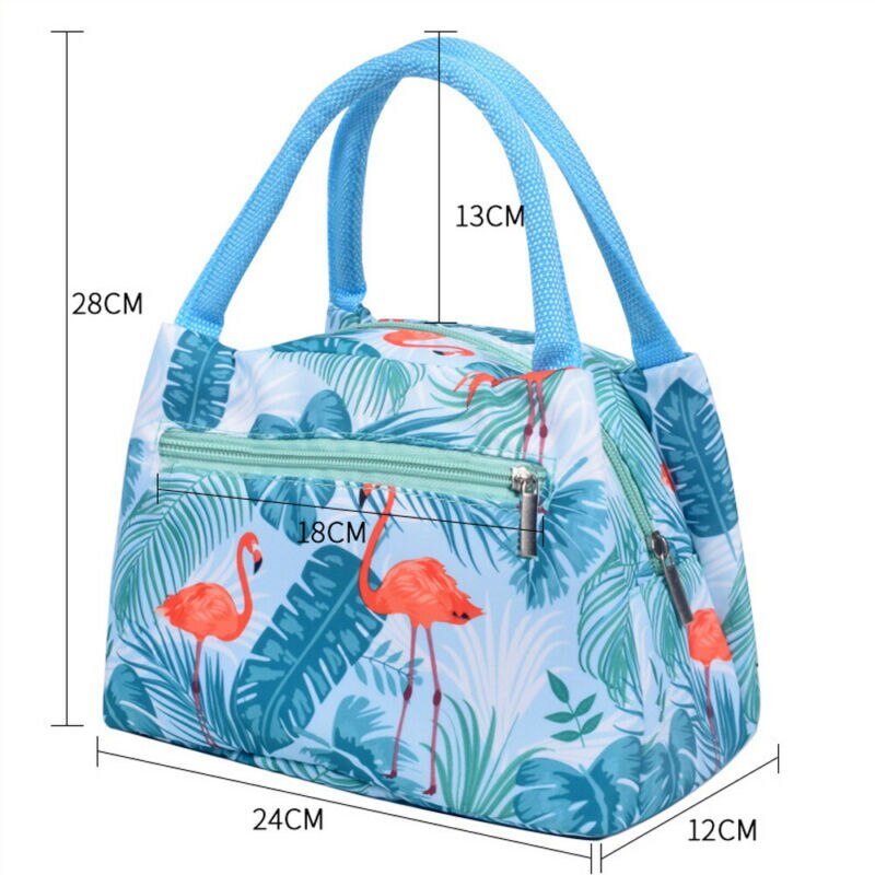 Kitchen Food Lunch Box Insulated Lunch Bag Women Men Kids Thermos Cooler Adults Cartoon Tote Bag Picnic Dinner Storage Bag