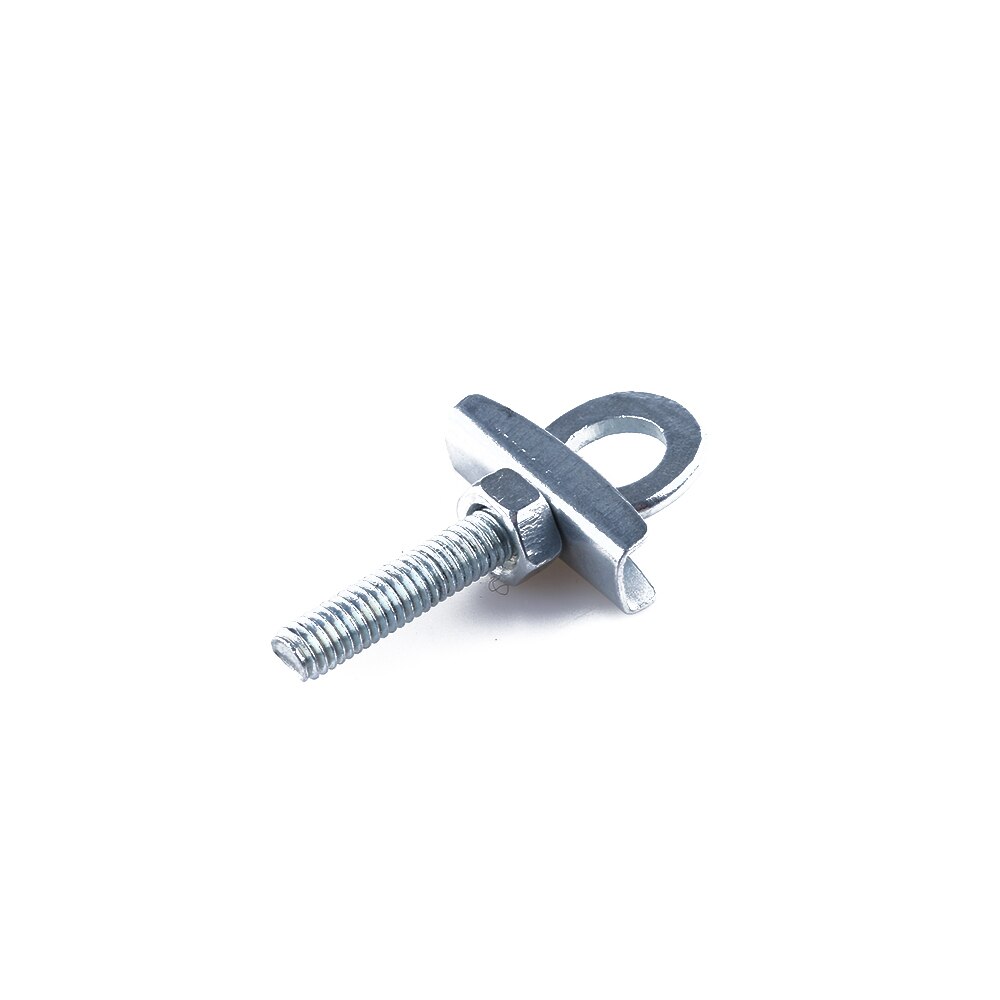1PC Bike Duurzaam Zilver Staal Verstelbare Kettingspanner Voor Fixed Gear Single Speed Spoor Fiets Fietsen Accessoires
