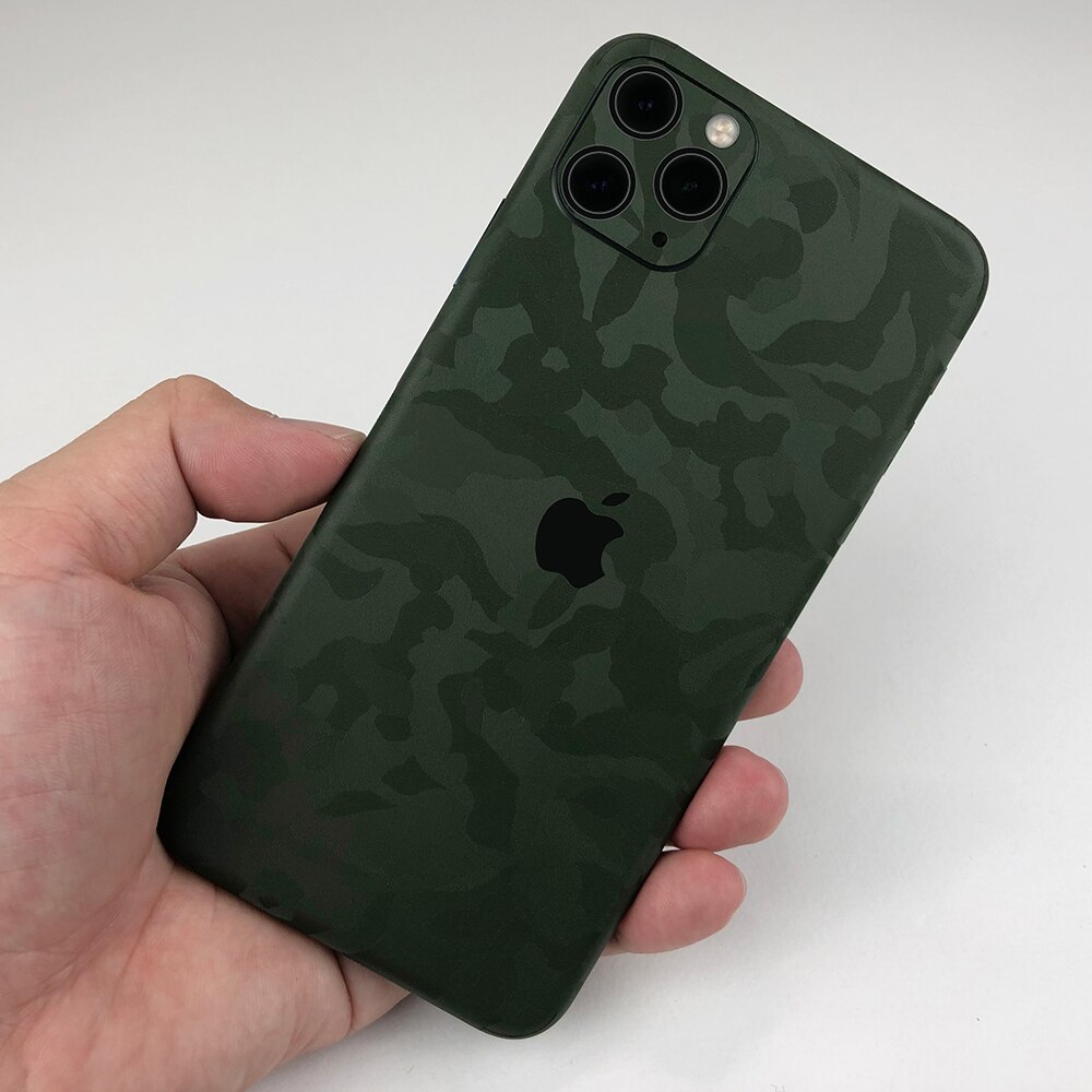 Ycsticker lyxiga camo dekaler 3m vinyl mobiltelefon skin sticker för iphone 11 pro max