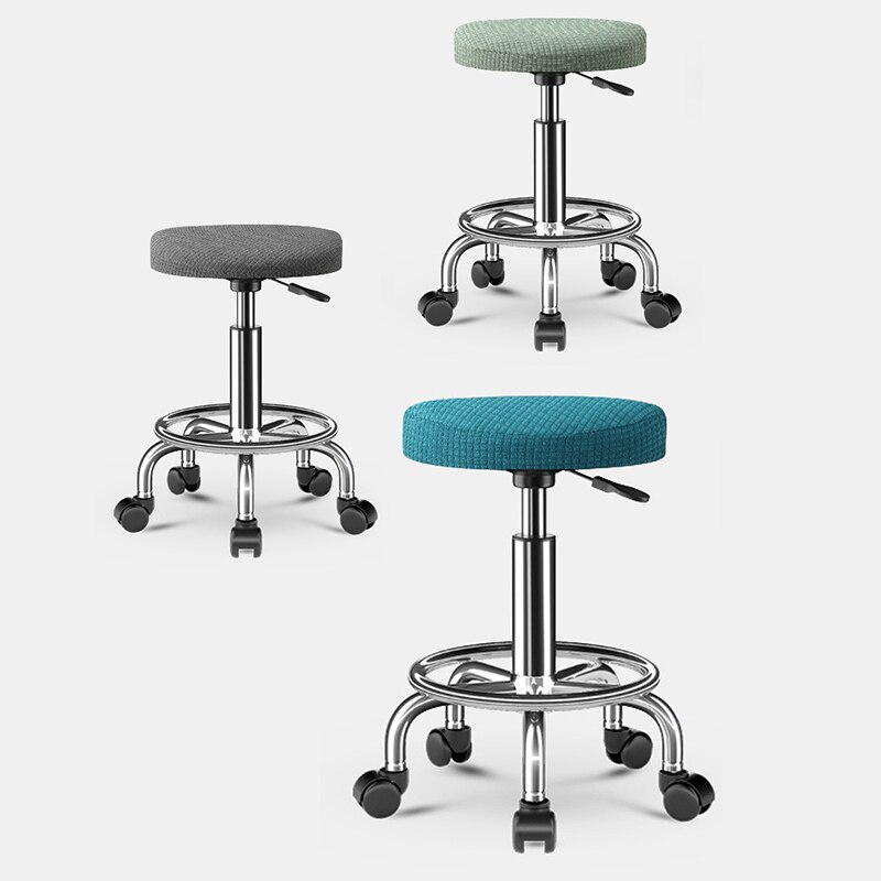 Seat Stoel Hoes Verdikte Ronde Stoel Cover Barkruk Cover Elastische Rekbaar Polyester Ronde Wasbare Kruk Case