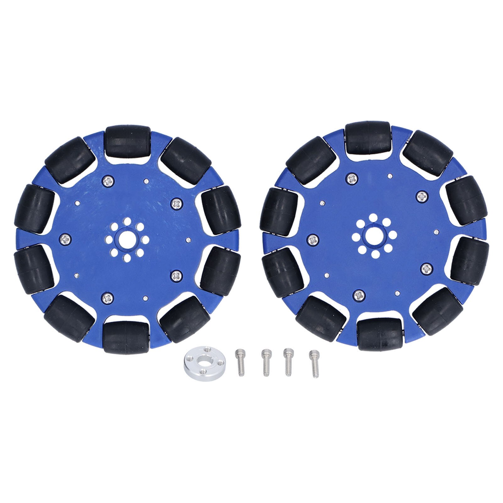 Omnidirectional Wheels Omni Wheel Flexible Moving with Driven Rollers for Industrial Smart Robot