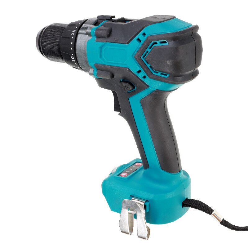 18V Cordless Drill Electric Screwdriver With LED Light Brushless Impact Drill 13mm Hammer Drill 95Nm torque For Makita Battery