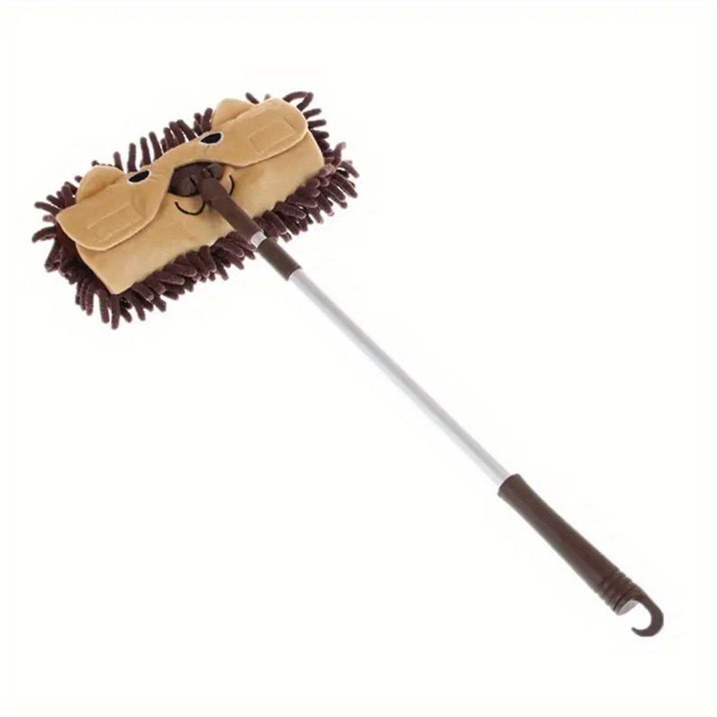 1 Piece, Cute Cartoon Mop, Mini Mop, Floor Toy, Portable Mop, Dry and Wet Dual-purpose Cleaning Products, Cleaning Tools: Brown