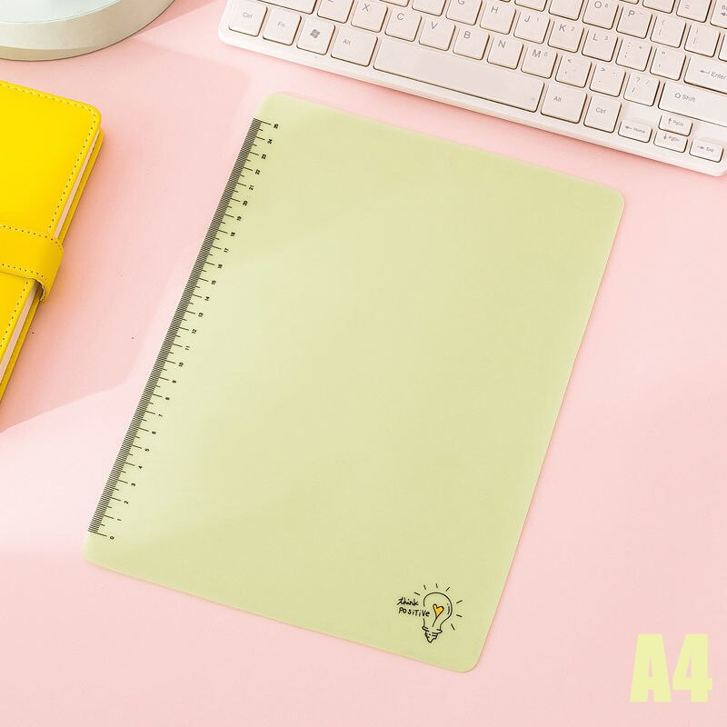 Multifunction A2/A3 Student Drawing and Writing Silicone Cushion Exam Special Tool with Scale Pad Desk Mat Decoration Mouse Pad: A4(C)