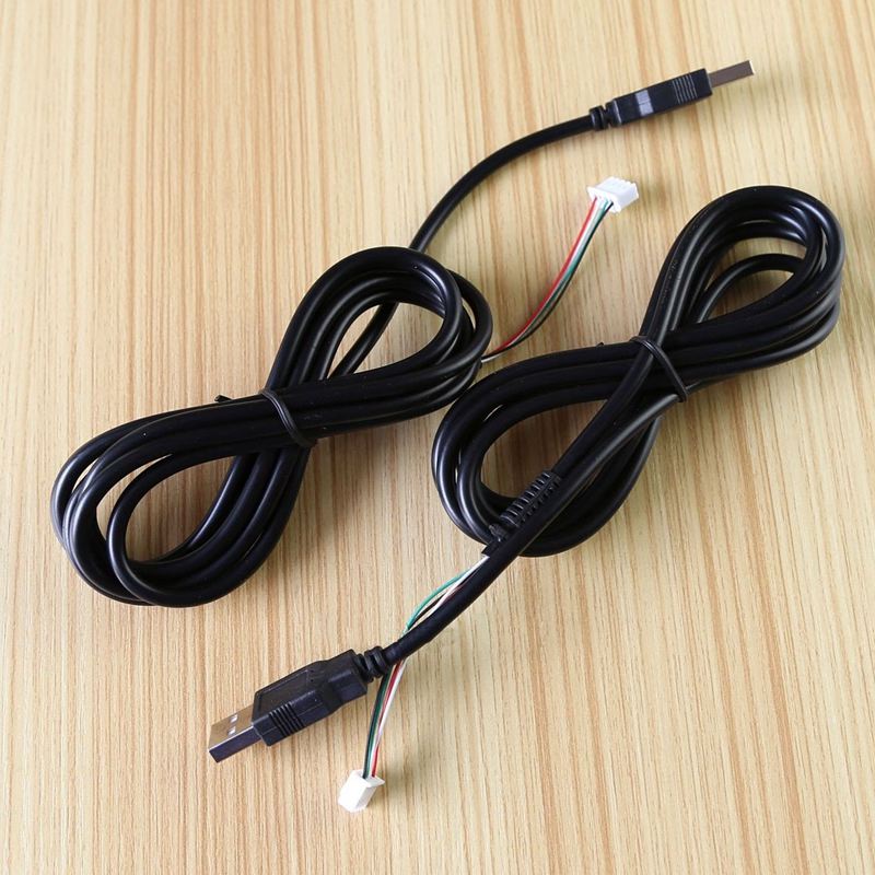 2X zéro retard Arcade USB encodeur PC à JOYSTICK pour manette 5PIN et bouton 2.8MM