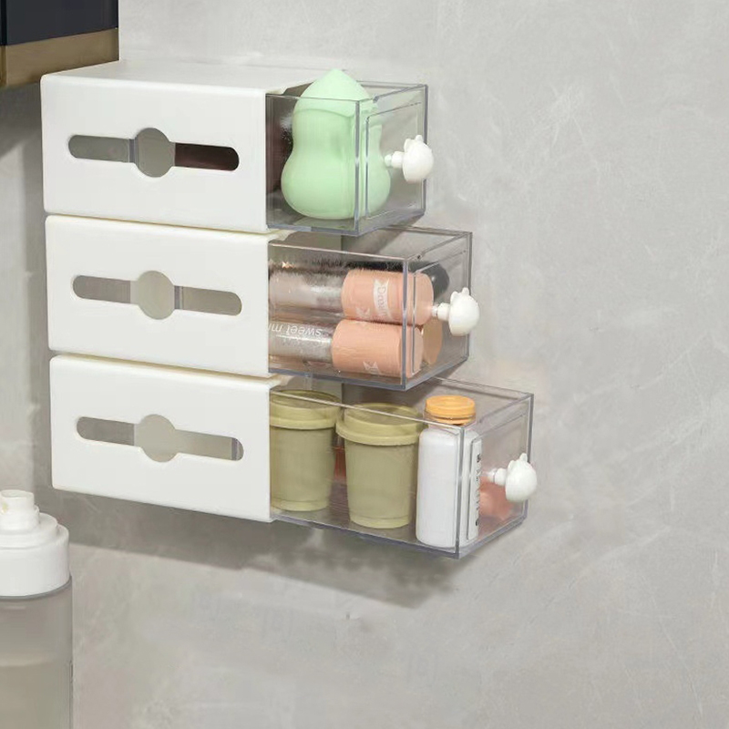 Porte-coton-tige, distributeur mural, organisateur pour coton-tige, fil dentaire, boules de coton, pinces à mer, attaches pour cheveux, salle de bain: green