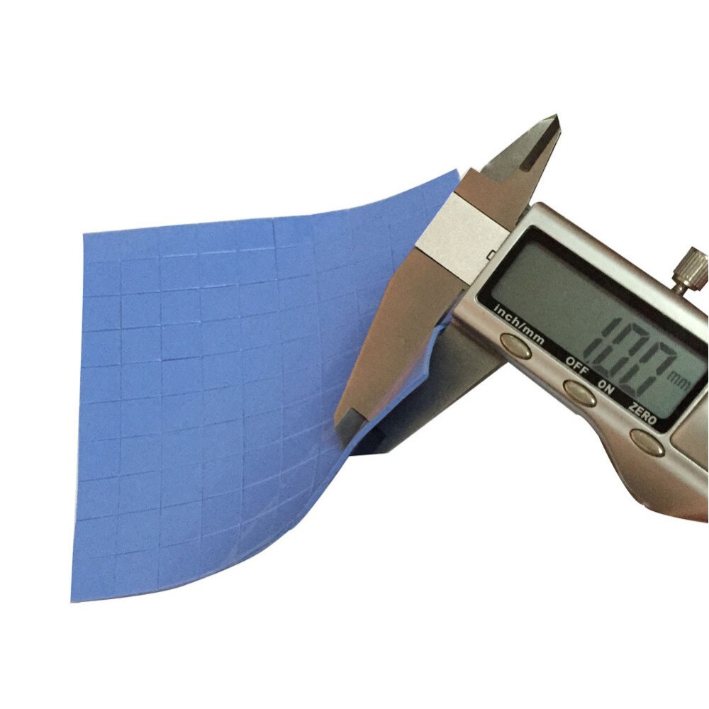 1 stuk 100x100x1mm GPU CPU Chip Heatsink Cool Thermische Geleidende Siliconen Pad CPU Heatsink Cooling geleidende Siliconen Pad