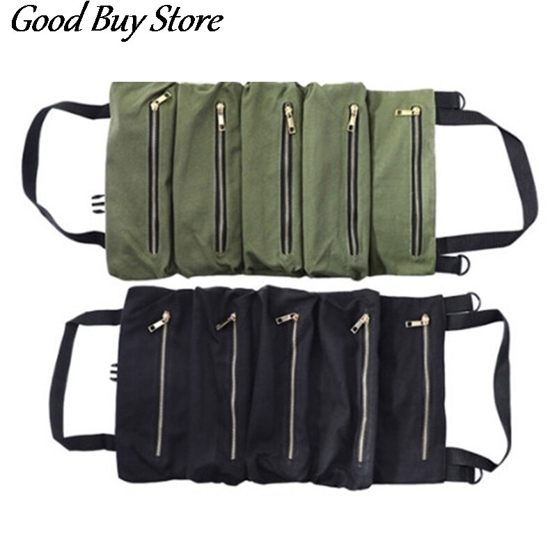 Useful Waterproof Tool Bag Screwdriver Plier Waist Pouch Electrician Worker Repairing Bags Tools Carrier Tote Storage Organizer