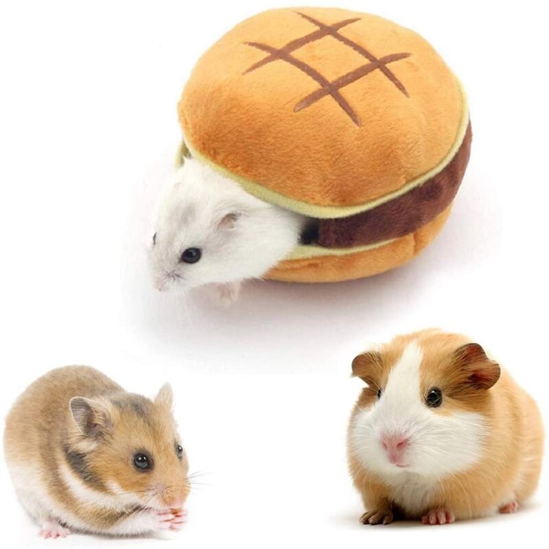 Hamster marsvin soveværelse bærbart lille dyr hængekøje strøelse vinter varmt bur egnet til hamstere marsvin egern osv: Default Title