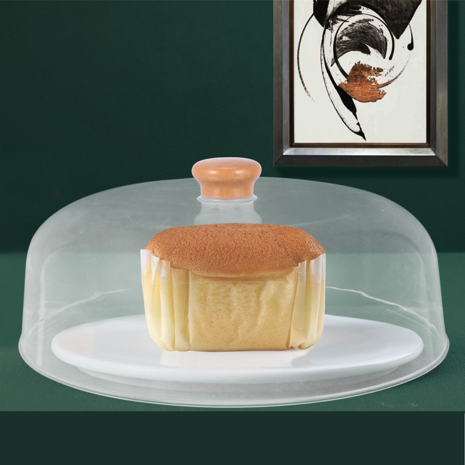 Transparent Food Cover Dust-proof Cover Practical Transparent Dessert Dome