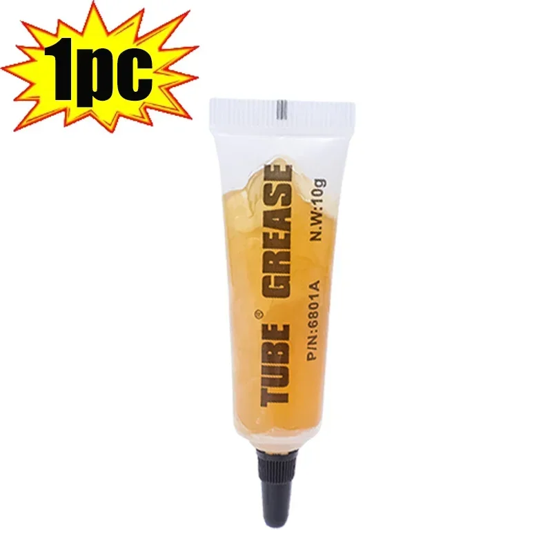 10g Lagerbier Getriebe Kette Fett Professionelle Maschinen Getriebe Fett Lagerbier Öl Fahrrad Rad Schmiermittel Kunststoff Silikon Fett: Schwarz