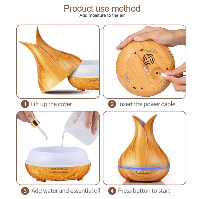 150ml Usb Air Humidifier Essential Oil Diffuser Aroma Lamp Aromatherapy Electric Aroma Diffuser Mist Maker for Home