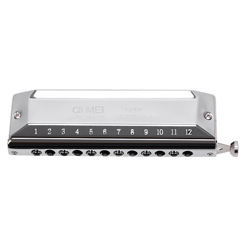 Qimei kromatisk munspel 16 hål 48 ton mun orgel instrument key of c munspel musikinstrument abs kam q