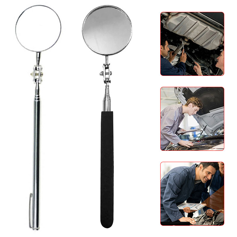 Folding Auto Telescopic Mirror Detection Lens Inspection Round Mirror Extending Car Angle Exterior car Accessorie Universal