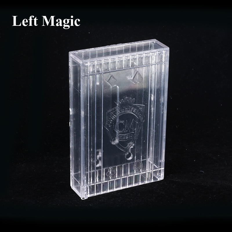 Transparante Magische Doos Goocheltrucs IQ Box Kan Niet Worden Geopend Close-Up Stage Magic Props Educatief Speelgoed