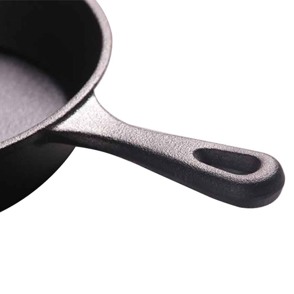 No Coating For Induction Cooker Frying Pan Mini Smooth Surface Cast Iron Non Stick Cookware Eggs Pancake Home Kitchen Restaurant