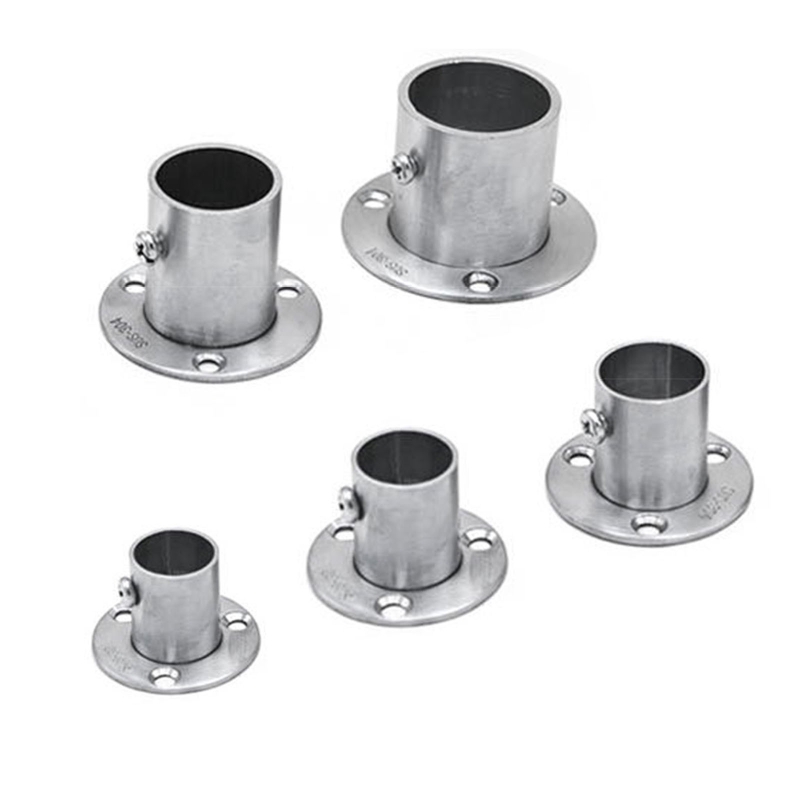 Soporte tubo acero inoxidable, brida soporte tubo 16-32mm diámetro para poste armario, G88A