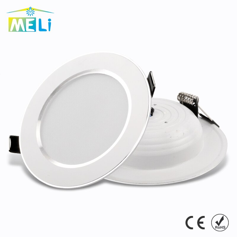 Led-alasvalo 3w 5w 7w 9w 12w 15w 220v 230v 240v pyöreä upotettu lamppu led-lamppu makuuhuone keittiö sisä led-valaistus