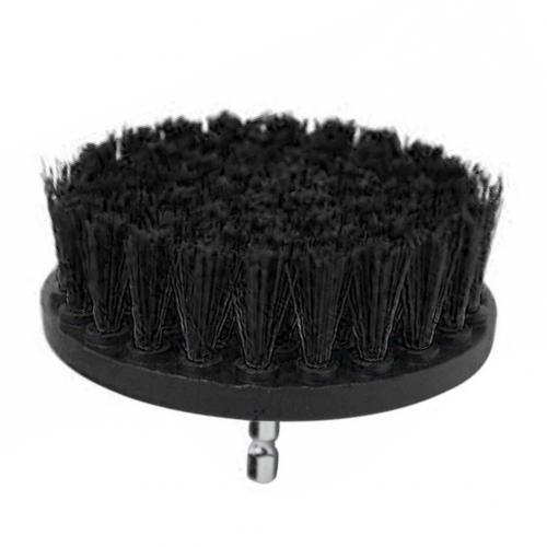 4 zoll Holz Möbel Auto Innenräume Staub Entferner Elektrische Bohrer Peeling Pinsel: Schwarz