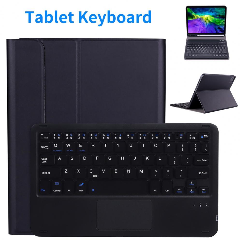 Bluetooth-compatible Tablet Keyboard for iPad Po 11 Wireless PC Keyboard Touchpad Keypad Keyboard Case teclado inalámbrico
