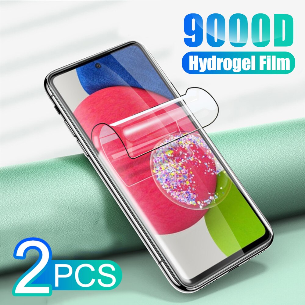 2Pcs Hydrogel Film Voor Samsung Galaxy A52S 5G Screen Protector Voor Samsung Een 52 S A52 S S52 display Beschermende Film Niet Glas