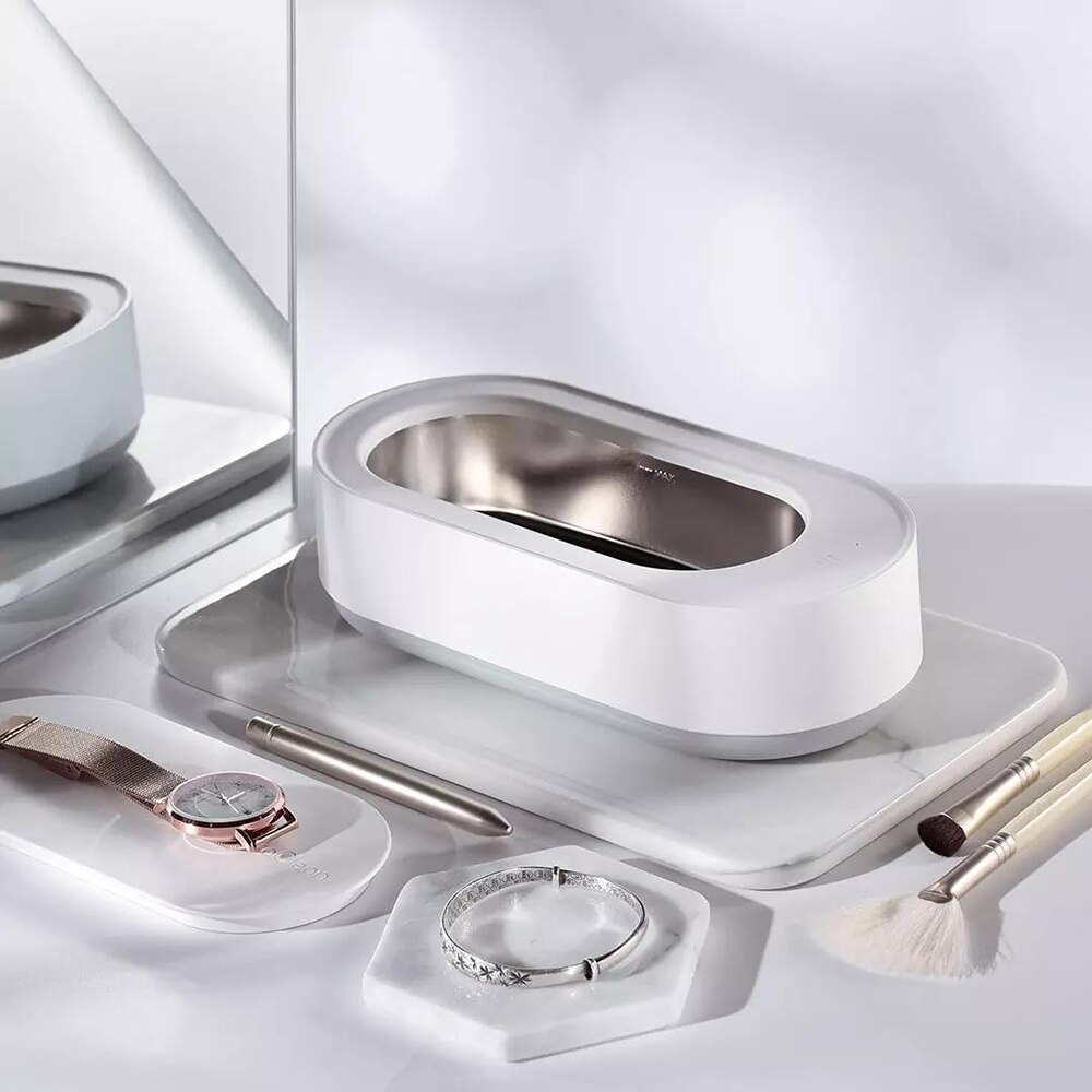 Xiaomi-limpiadora ultrasónica EraClean, 45000Hz, alta frecuencia, vibración, lavado, joyas, gafas, reloj