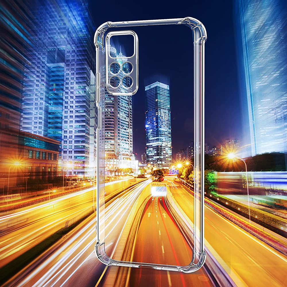 Stötsäkert mjukt silikonskal till xiaomi redmi note 11 11s 11t 10 10s 10t 9 8 pro 10a 10c 9a 9c 9t genomskinligt ultratunt bakstycke