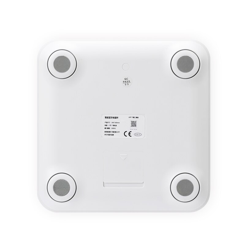 Weighing Scale High-precision Non-slip Pressure Sensor LED Digital Display Bluetooth Connection APP Fat Scale