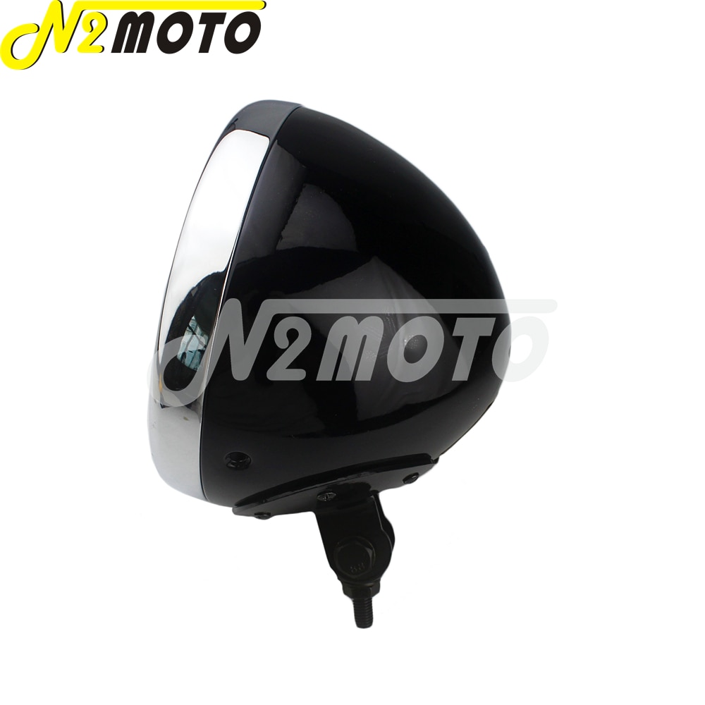 7 "Motorfiets Led Koplamp Schelpen Lamp Led Licht Behuizing Voor Kawasaki Honda Yamaha Harley Chopper Bobber Cafe Racer Custom